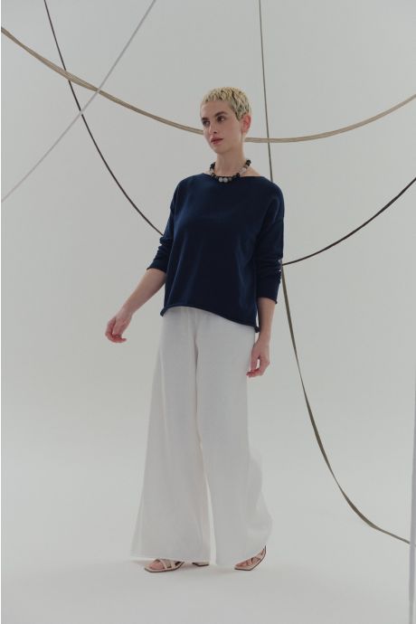 Sweater bote Sahara (Azul Marino)